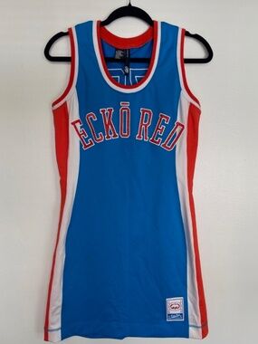 Ecko Unltd. Dress Knicks Colors Blue and Orange Y2K Like new